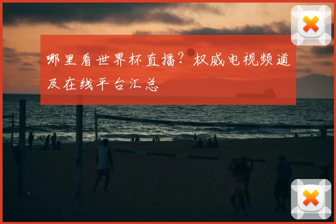 哪里看世界杯直播？权威电视频道及在线平台汇总